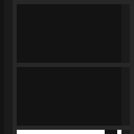 Black Display Shelf