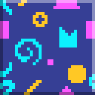 Retro Pattern Block