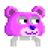 Pink Teddy Mask
