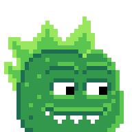 Swamp Monster Head