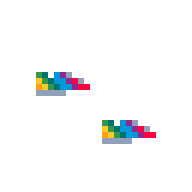 Rainbow Shoes