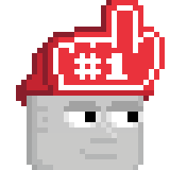 Cartoon Glove Hat Red