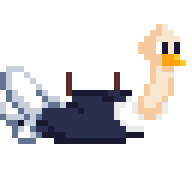 Wearable Ostrich