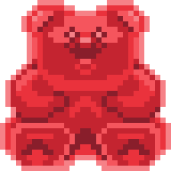 Gummy Bear Block - Red
