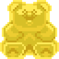 Gummy Bear Block - Yellow