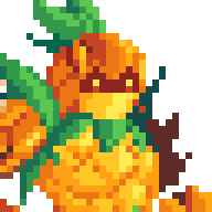 Pineapple Warrior Charm