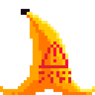 Banana Caution Cone