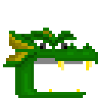 Green Dragon Mask