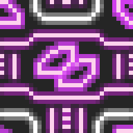 Neon Circuit Block