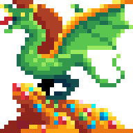 Wyvern Statue Block