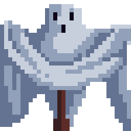 Spooky Ghost Block