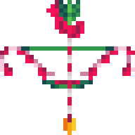 Candy Cane Bow