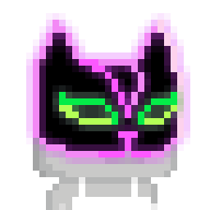 Neon Kabuki Mask