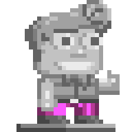 Buddy of Stone Statue