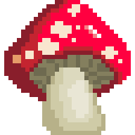 Red Bouncy Mushroom