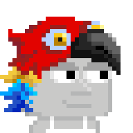 Scarlet Macaw Hood