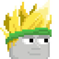 Fruit Warrior Hair - Pineapple Clan