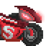 Scarlet Rider's Bike