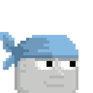 Pirate Bandana - Blue