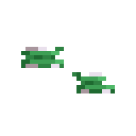 Lion Dancer Feet - Green