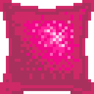 Glitter Pillow Trampoline