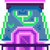 Neon Party House Roof