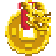 Year of the Dragon Lucky Token
