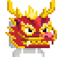 Year of the Dragon Mask