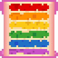 Colorful Cake Slice