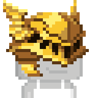 Unalloyed Gold Helm