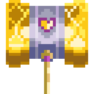 Golden Sparkling Mallet