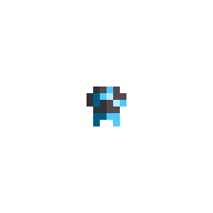 Blue Volcanic Badge