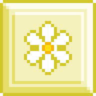 Pastel Yellow Flower Block