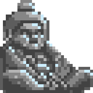 Buddha Holding Statue Throne