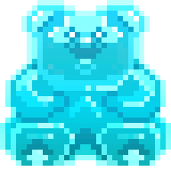 Diamond Gummy Bear Block