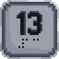 13th Anniversary Block
