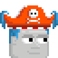 Clown Pirate Hat