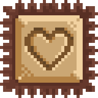 Square Heart Chocolate