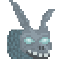 Dark Bunny Mask