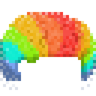 Rainbow Wig