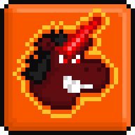 Angry Unicorn Block