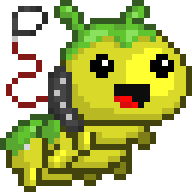 Leashed Silkworm - Yellow