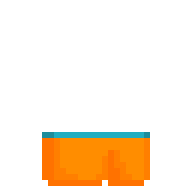 Orange Hanbok Pants
