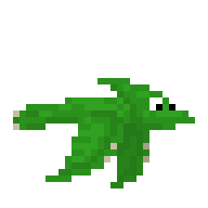 Green Pet Pteranodon