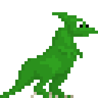 Green Pet Pteranus Rex