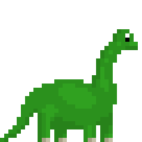 Green Pet Apatosaurus