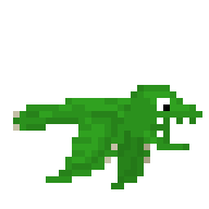 Green Pet Tyranodon