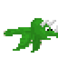 Green Pet Triceradon