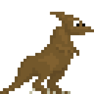 Brown Pet Pteranus Rex