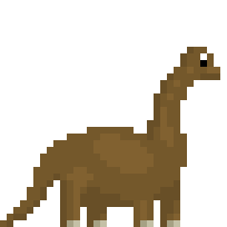 Brown Pet Apatosaurus